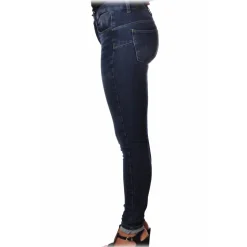 Liu Jo - Stretch Skinny Medium Waist Jeans - Blue - Trousers - Made in Italy - Luxury Exclusive Collection - Avvenice