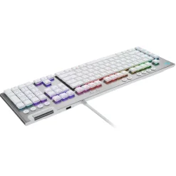 Logitech - G815 Lightspeed RGB Mechanical Gaming Keyboard - White - Gaming Keyboard - Avvenice
