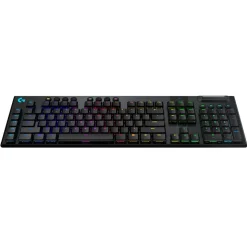 Logitech - G915 Lightspeed Wireless RGB Mechanical Gaming Keyboard - Black - Gaming Keyboard - Avvenice