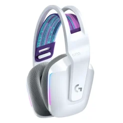 Logitech - G733 LIGHTSPEED Wireless RGB Gaming Headset - White - Gaming Headset - Avvenice