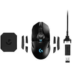 Logitech - G903 LIGHTSPEED Wireless Gaming Mouse with HERO Sensor - Black - Gaming Mouse - Avvenice