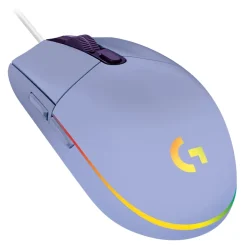 Logitech - G203 Lightsync RGB Gaming Mouse - Lilac - Gaming Mouse - Avvenice