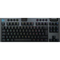 Logitech - G915 TKL Tenkeyless LIGHTSPEED Wireless RGB Mechanical Gaming Keyboard - Carbon - Gaming Keyboard - Avvenice