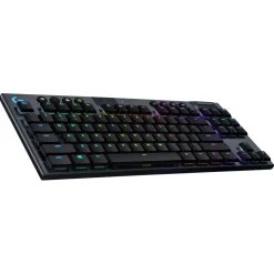 Logitech - G915 TKL Tenkeyless LIGHTSPEED Wireless RGB Mechanical Gaming Keyboard - Carbon - Gaming Keyboard - Avvenice