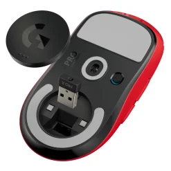 Logitech - Pro X Superlight Wireless Gaming Mouse - Red - Gaming Mouse - Avvenice