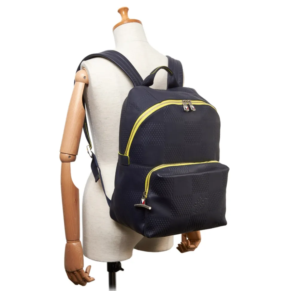 Louis Vuitton Vintage - 2017 Americas Cup Damier Infini Apollo - Black - Leather Backpack - Luxury High Quality - Avvenice