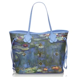 Louis Vuitton Vintage - 2017 Masters Collection Neverfull MM Monet Bag - Blue - Leather Handbag - Luxury High Quality - Avvenice