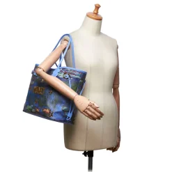 Louis Vuitton Vintage - 2017 Masters Collection Neverfull MM Monet Bag - Blue - Leather Handbag - Luxury High Quality - Avvenice