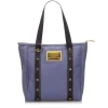Louis Vuitton Vintage - Antigua Cabas MM Bag - Blue - Fabric and Canvas Handbag - Luxury High Quality - Avvenice