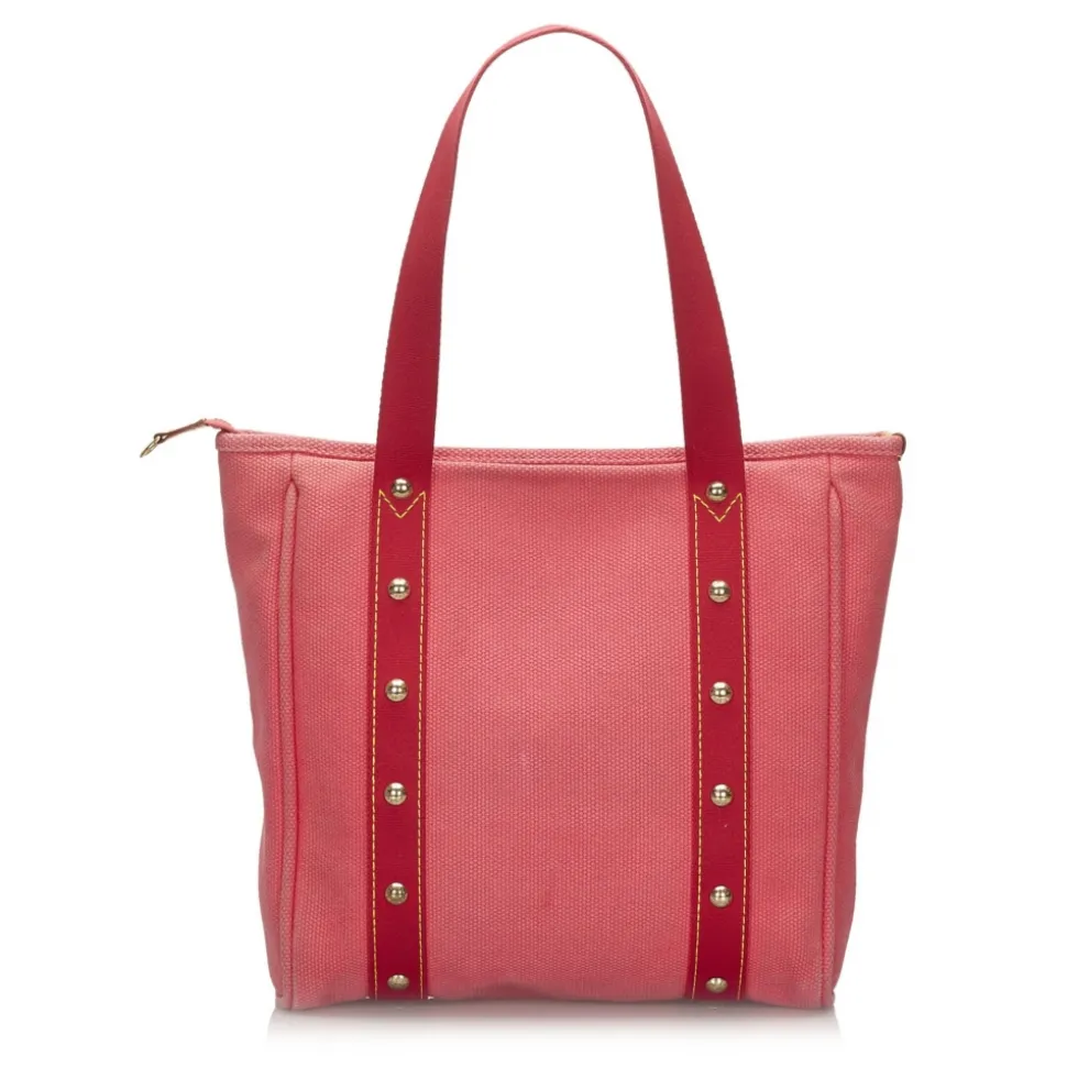 Louis Vuitton Vintage - Antigua Hippo MM Shoulder Bag - Pink - Fabric and Canvas Handbag - Luxury High Quality - Avvenice