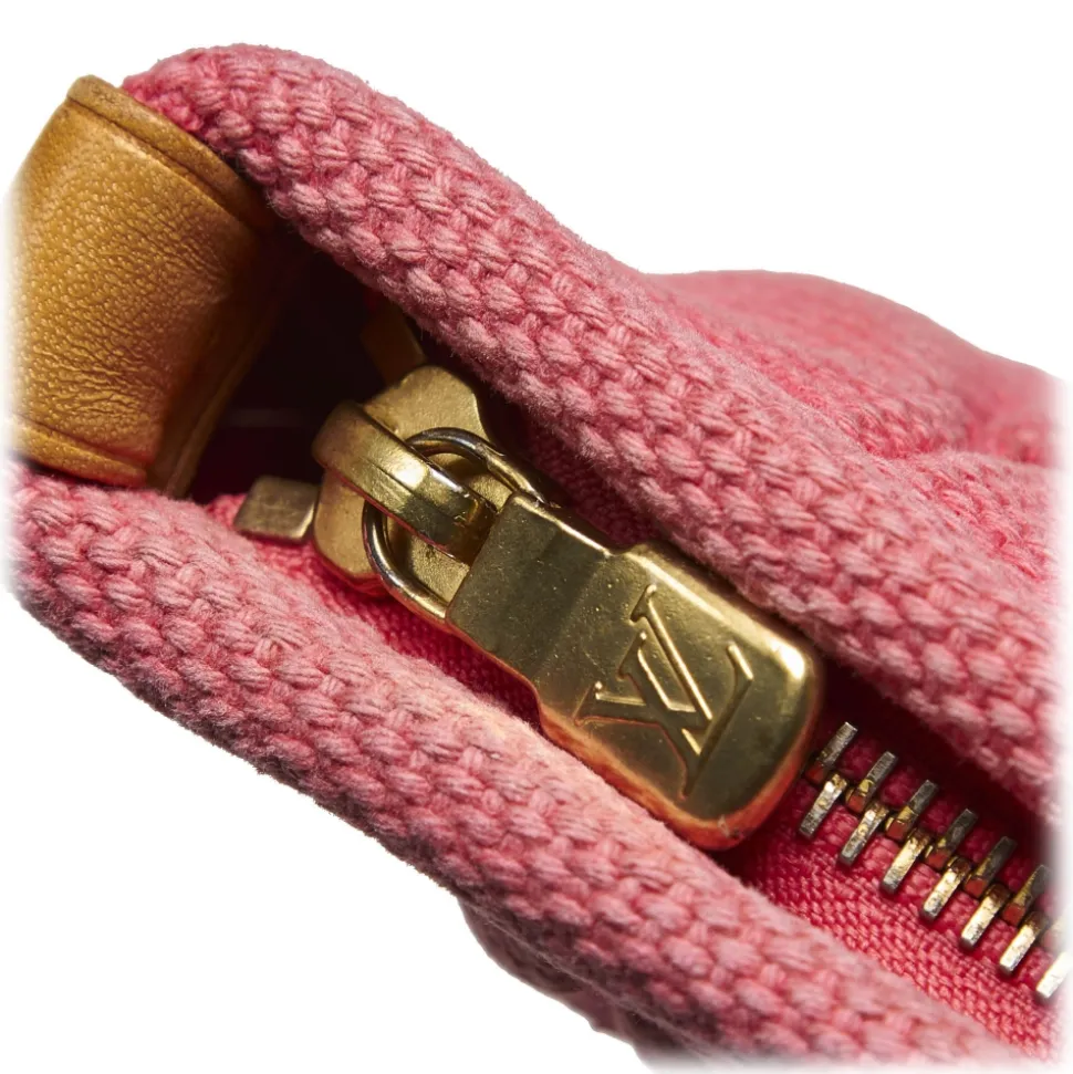 Louis Vuitton Vintage - Antigua Hippo MM Shoulder Bag - Pink - Fabric and Canvas Handbag - Luxury High Quality - Avvenice