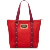 Louis Vuitton Vintage - Antigua Cabas MM Bag - Red - Fabric and Canvas Handbag - Luxury High Quality - Avvenice