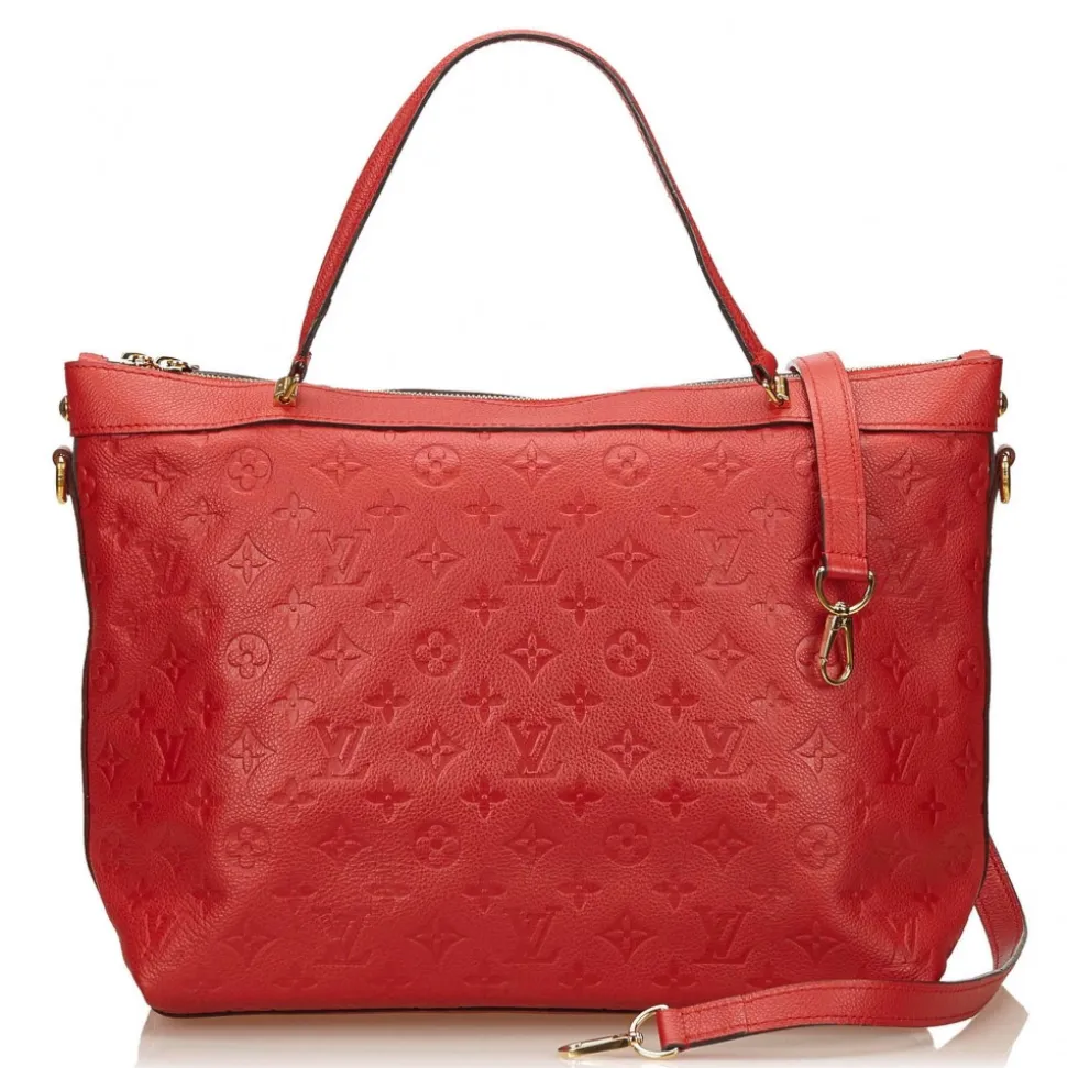 Louis Vuitton Vintage - Bastille MM Bag - Red - Leather Handbag - Luxury High Quality - Avvenice