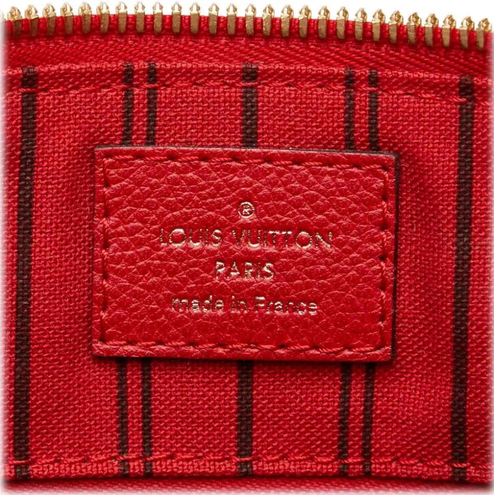 Louis Vuitton Vintage - Bastille MM Bag - Red - Leather Handbag - Luxury High Quality - Avvenice