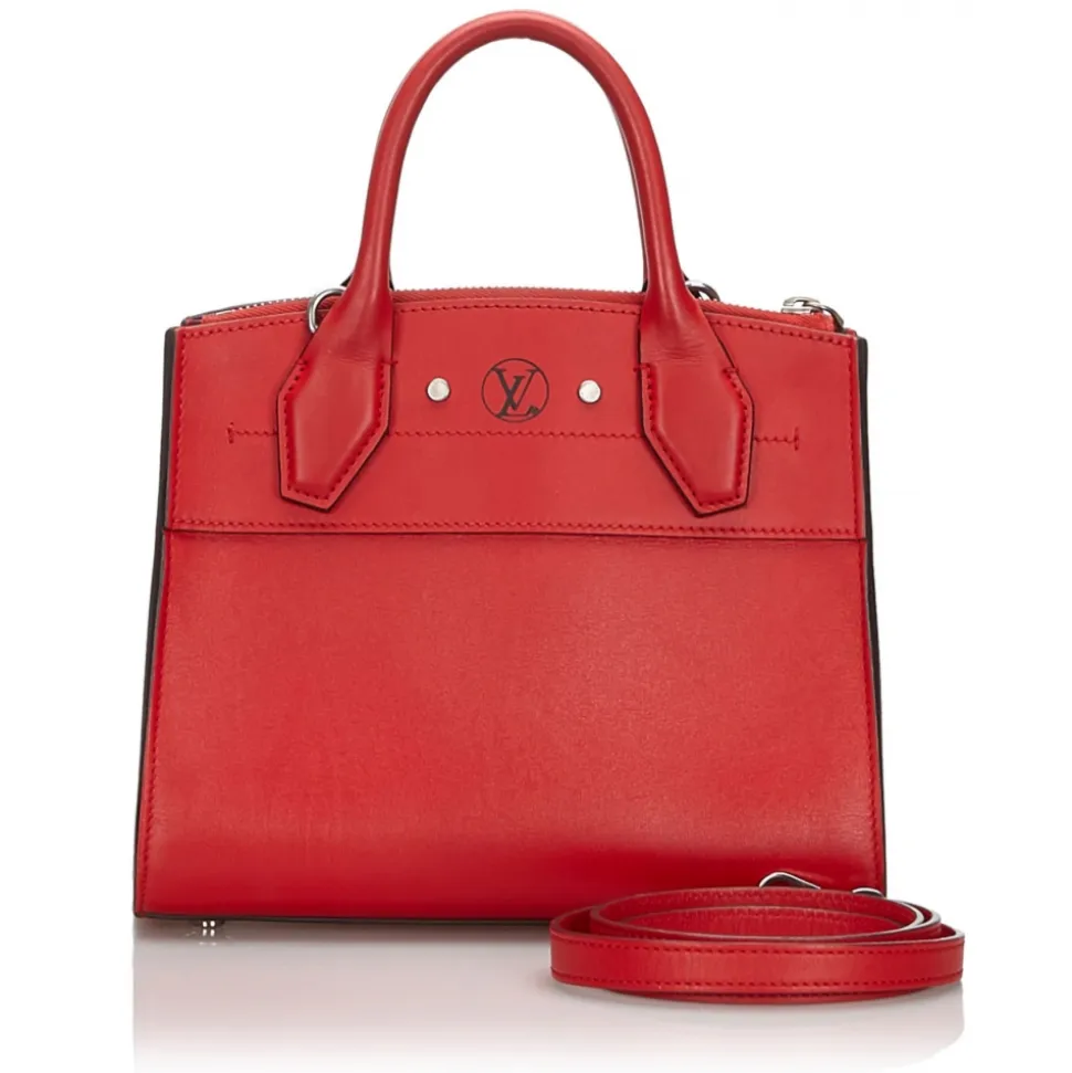 Louis Vuitton Vintage - City Steamer PM Bag - Red - Leather Handbag - Luxury High Quality - Avvenice