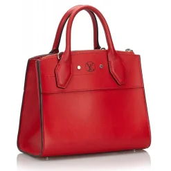 Louis Vuitton Vintage - City Steamer PM Bag - Red - Leather Handbag - Luxury High Quality - Avvenice