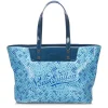 Louis Vuitton Vintage - Cosmic Blossom PM Bag - Blue - PVC and Leather Handbag - Luxury High Quality - Avvenice