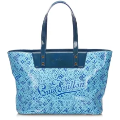 Louis Vuitton Vintage - Cosmic Blossom PM Bag - Blue - PVC and Leather Handbag - Luxury High Quality - Avvenice