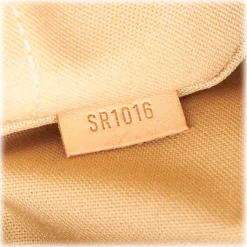 Louis Vuitton Vintage - Damier Azur Naviglio Bag - White Ivory Blue - Damier Leather Handbag - Luxury High Quality - Avvenice