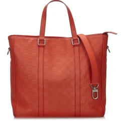 Louis Vuitton Vintage - Damier Infini Tadao Bag - Red - Leather Handbag - Luxury High Quality - Avvenice