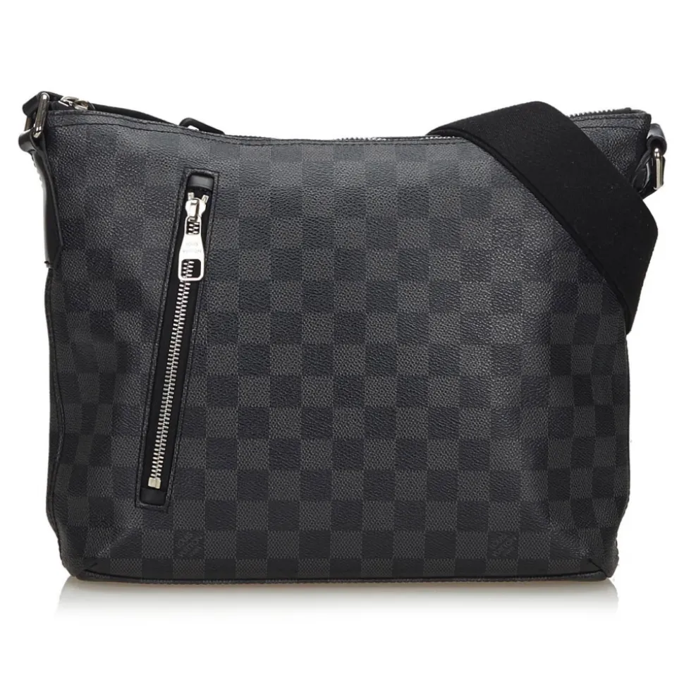 Louis Vuitton Vintage - Damier Graphite Mick PM Bag - Graphite - Damier Canvas and Leather - Luxury High Quality - Avvenice