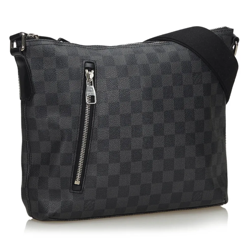 Louis Vuitton Vintage - Damier Graphite Mick PM Bag - Graphite - Damier Canvas and Leather - Luxury High Quality - Avvenice