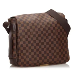 Louis Vuitton Vintage - Damier Ebene Abbesses Bag - Brown - Damier Canvas and Leather Handbag - Luxury High Quality - Avvenice