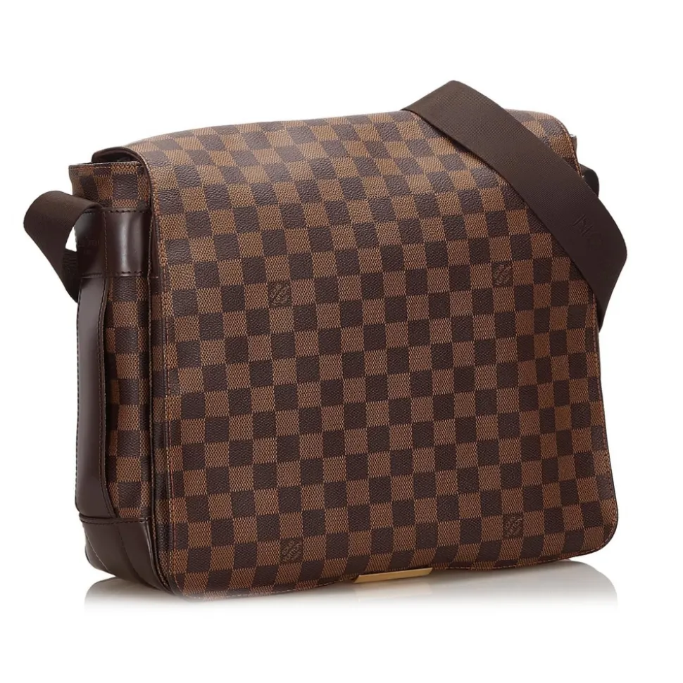 Louis Vuitton Vintage - Damier Ebene Abbesses Bag - Brown - Damier Canvas and Leather Handbag - Luxury High Quality - Avvenice