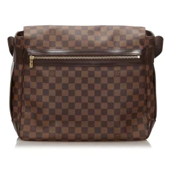 Louis Vuitton Vintage - Damier Ebene Abbesses Bag - Brown - Damier Canvas and Leather Handbag - Luxury High Quality - Avvenice