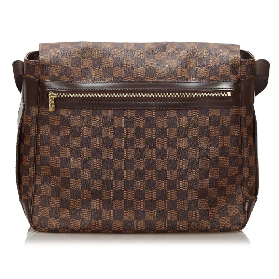 Louis Vuitton Vintage - Damier Ebene Abbesses Bag - Brown - Damier Canvas and Leather Handbag - Luxury High Quality - Avvenice