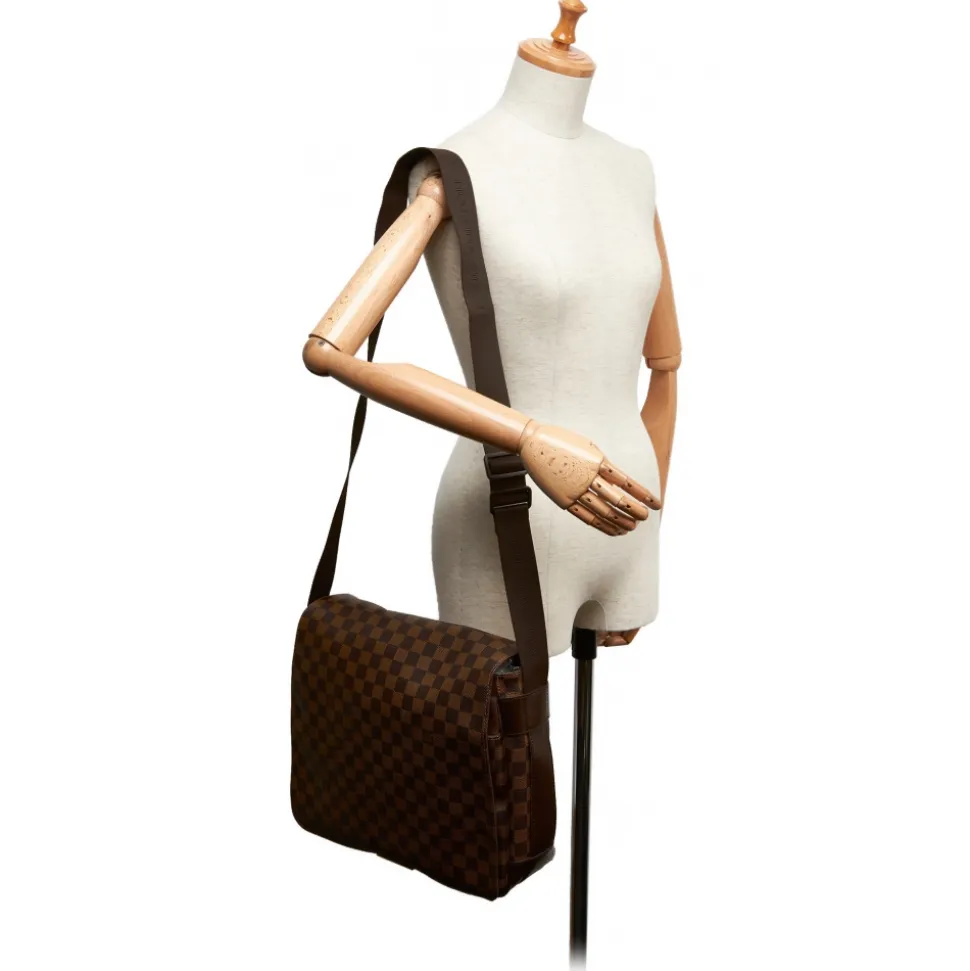 Louis Vuitton Vintage - Damier Ebene Abbesses Bag - Brown - Damier Canvas and Leather Handbag - Luxury High Quality - Avvenice