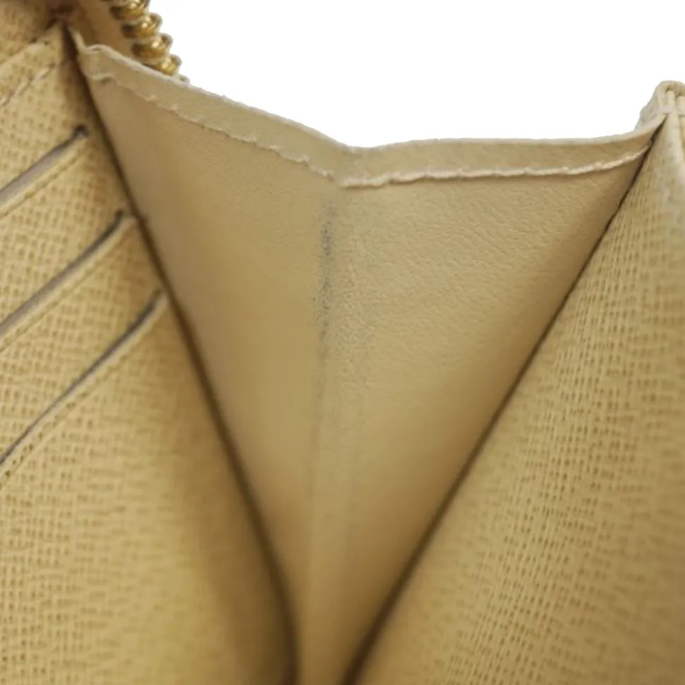 Louis Vuitton Vintage - Damier Azur Zippy Wallet - White Ivory Blue - Damier Leather Handbag - Luxury High Quality - Avvenice