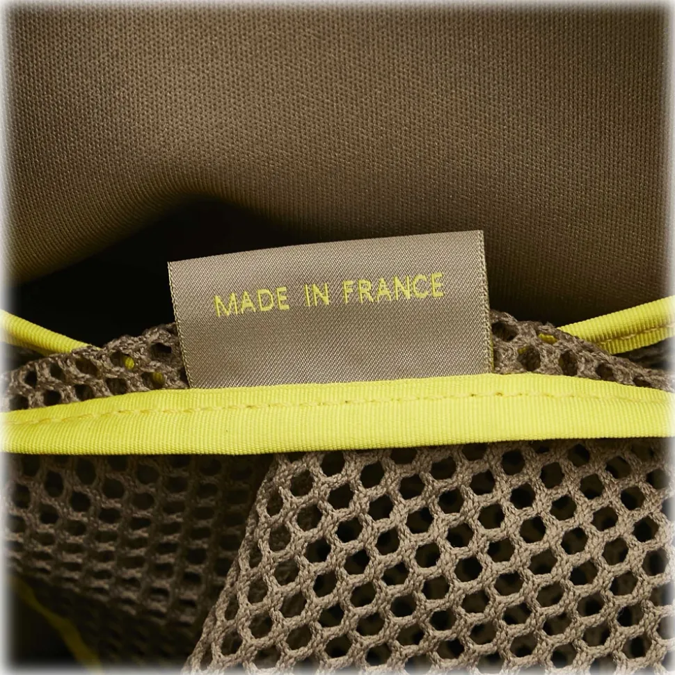 Louis Vuitton Vintage - Damier Geant Americas Cup Cube - Light Green Brown - Nylon and Leather Satchel - Luxury High Quality - Avvenice