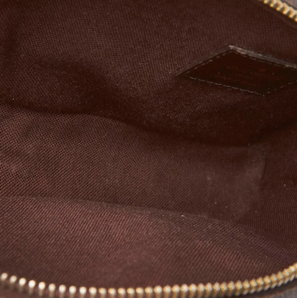Louis Vuitton Vintage - Damier Ebene Geronimos Bag - Brown - Monogram Canvas and Leather Shoulder Bag - Luxury High Quality - Avvenice