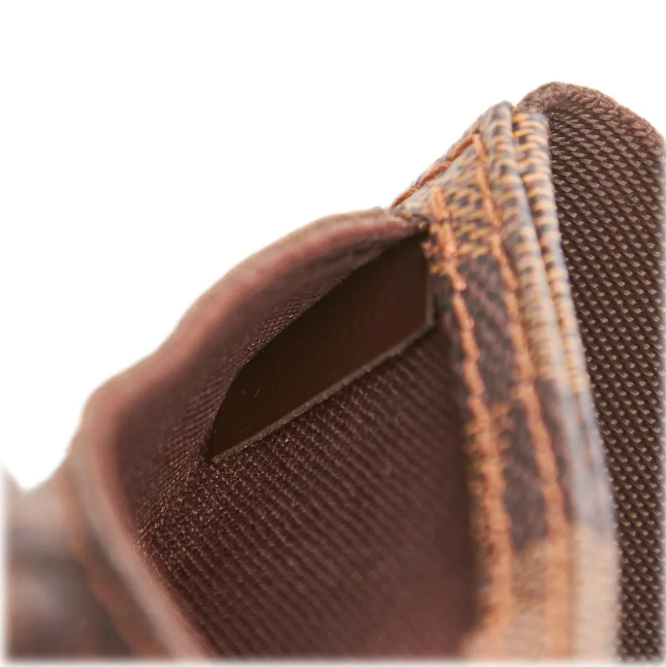 Louis Vuitton Vintage - Damier Ebene Geronimos Bag - Brown - Monogram Canvas and Leather Shoulder Bag - Luxury High Quality - Avvenice