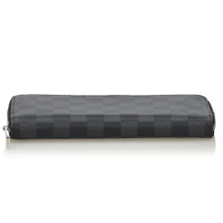Louis Vuitton Vintage - Damier Graphite Vertical Zippy Wallet - Graphite - Damier Leather Wallet - Luxury High Quality - Avvenice