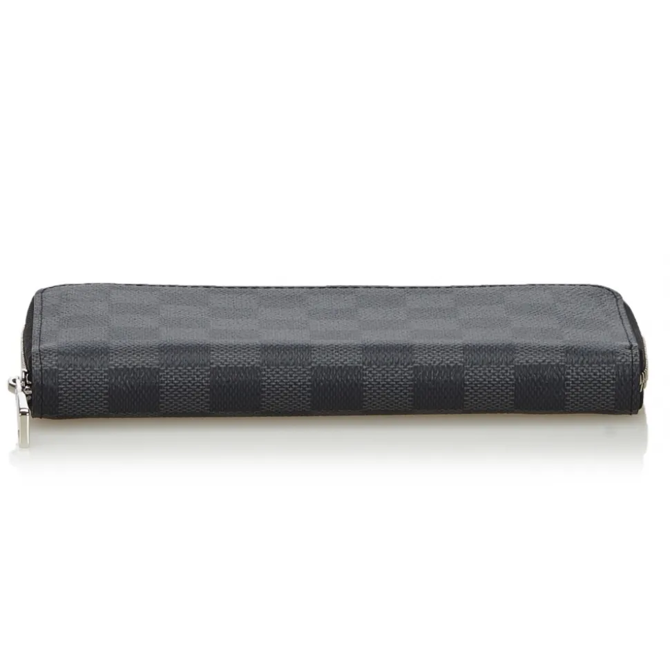Louis Vuitton Vintage - Damier Graphite Vertical Zippy Wallet - Graphite - Damier Leather Wallet - Luxury High Quality - Avvenice