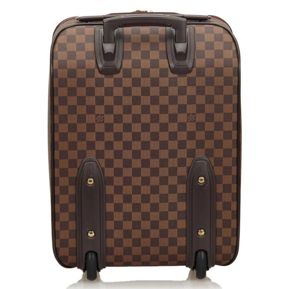 Louis Vuitton Vintage - Damier Ebene Pegase 50 Trolley - Brown - Leather Trolley - Luxury High Quality - Avvenice