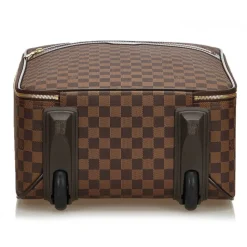 Louis Vuitton Vintage - Damier Ebene Pegase 50 Trolley - Brown - Leather Trolley - Luxury High Quality - Avvenice