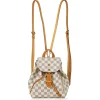 Louis Vuitton Vintage - Damier Azur Sperone BB - White Blue - Leather Backpack - Luxury High Quality - Avvenice