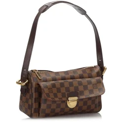 Louis Vuitton Vintage - Damier Ebene Ravello GM Bag - Brown - Damier Canvas and Leather Handbag - Luxury High Quality - Avvenice