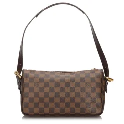 Louis Vuitton Vintage - Damier Ebene Ravello GM Bag - Brown - Damier Canvas and Leather Handbag - Luxury High Quality - Avvenice