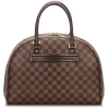 Louis Vuitton Vintage - Damier Ebene Nolita Bag - Brown - Damier Canvas and Leather Handbag - Luxury High Quality - Avvenice