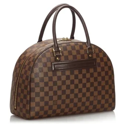 Louis Vuitton Vintage - Damier Ebene Nolita Bag - Brown - Damier Canvas and Leather Handbag - Luxury High Quality - Avvenice