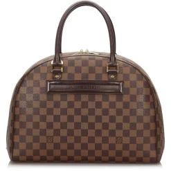 Louis Vuitton Vintage - Damier Ebene Nolita Bag - Brown - Damier Canvas and Leather Handbag - Luxury High Quality - Avvenice