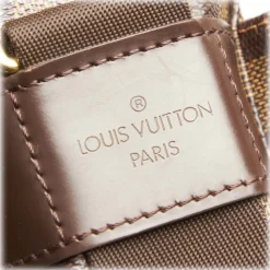 Louis Vuitton Vintage - Damier Ebene Broadway - Brown - Damier Canvas and Calf Leather Crossbody Bag - Luxury High Quality - Avvenice