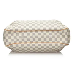 Louis Vuitton Vintage - Damier Azur Evora MM Bag - White Ivory Blue - Damier Leather Handbag - Luxury High Quality - Avvenice