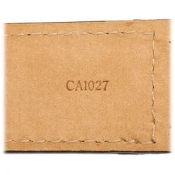 Louis Vuitton Vintage - Damier Azur San Tulle Belt - Blue White - Leather Belt - Luxury High Quality - Avvenice