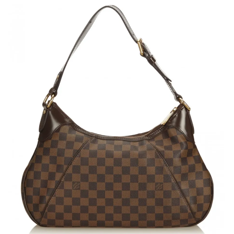 Louis Vuitton Vintage - Damier Ebene Thames GM Bag - Brown - Damier Canvas and Leather Handbag - Luxury High Quality - Avvenice