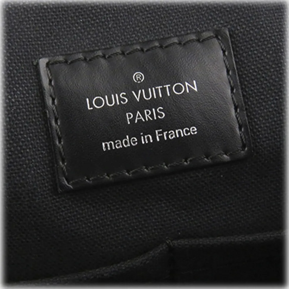 Louis Vuitton Vintage - Damier Graphite District PM - Black Gray - Damier Canvas Crossbody Bag - Luxury High Quality - Avvenice